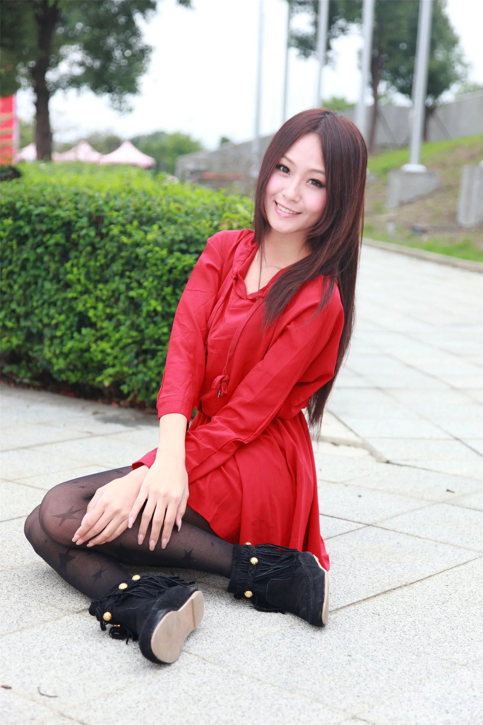 [Buổi chụp ảnh ngoài trời của Beautyleg] Winnie Xiaoxue - Bộ ảnh đường phố tại Sân vận động huyện Tân Trúc. - 38