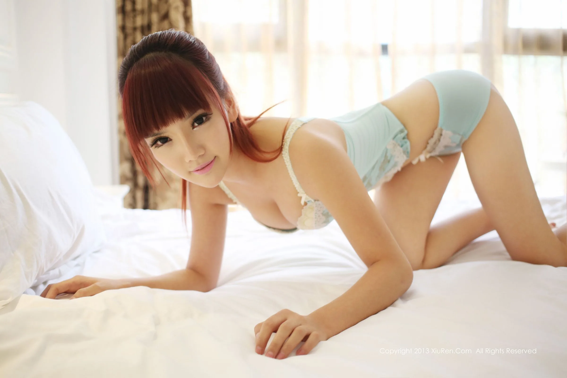 [XiuRen.com] Nier Bluelabel - Cô gái trẻ trung, ngọt ngào và quyến rũ - 35