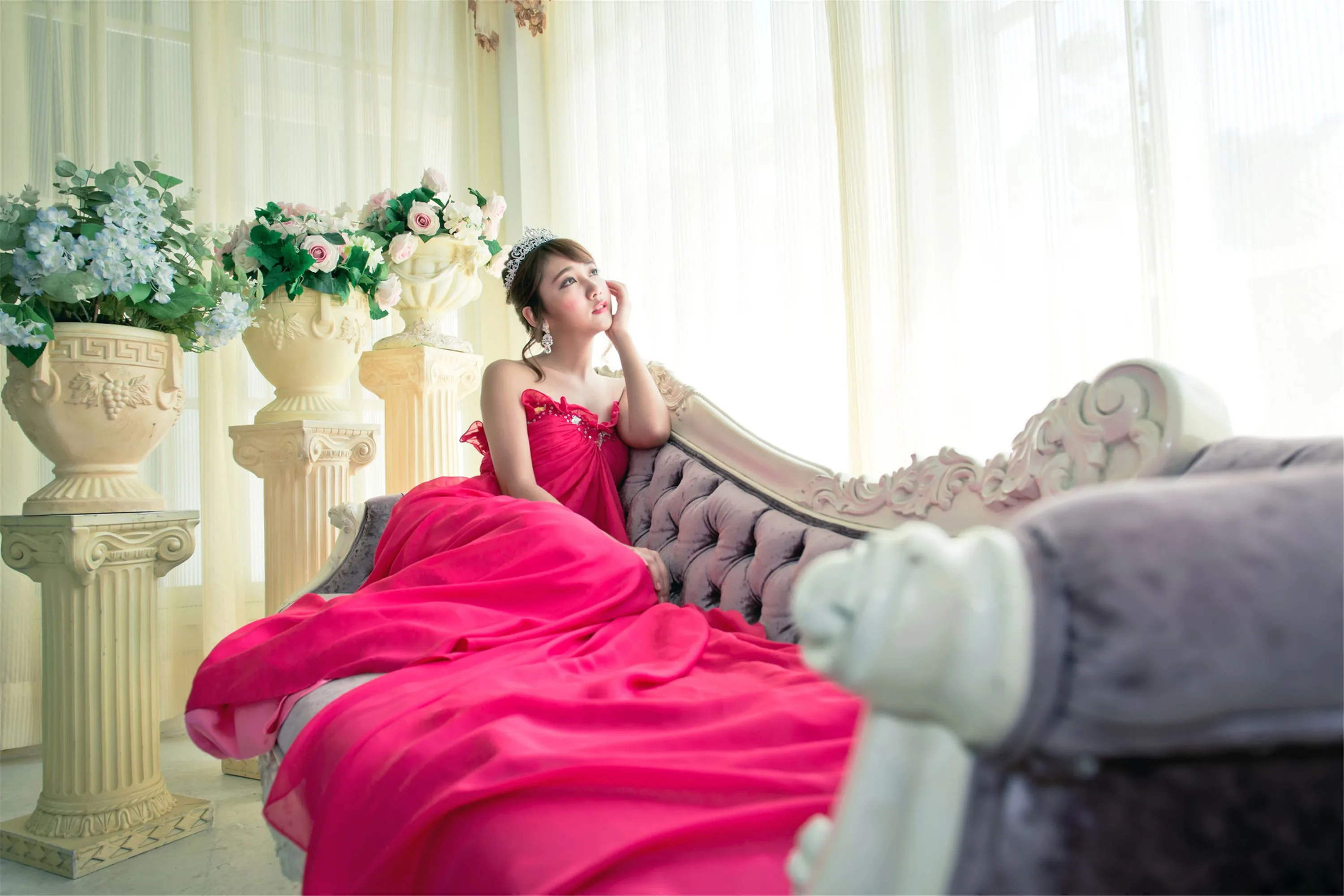 [Vẻ đẹp Đài Loan] Vẻ đẹp thanh lịch Hsu Ching-Lin - Hoa hồng nở rộ - 11